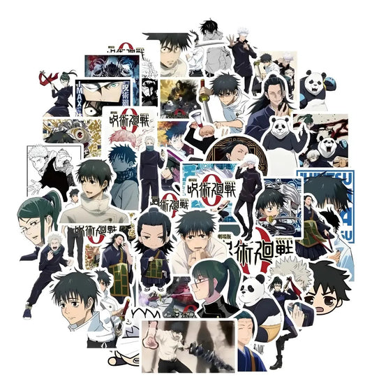 Pack 50 Stickers Jujutsu Kaisen Anime V2