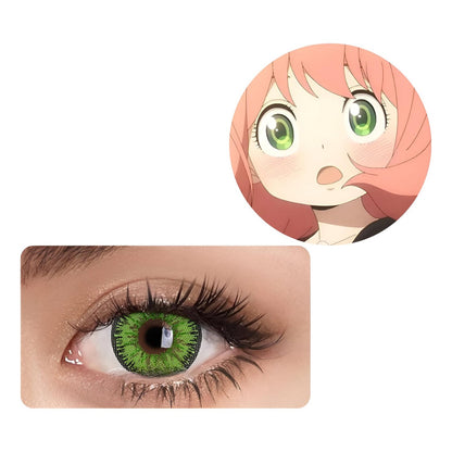 Lentes De Contacto Anya Forger Cosplay Spy X Family Verdes