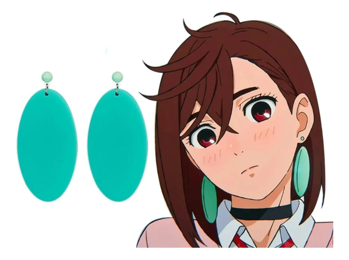 Aros Momo Ayase Dandadan Cosplay Anime Pendientes 8cm