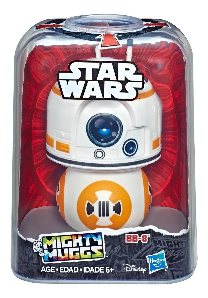 Set 4 Figuras Star Wars Mighty Muggs Cambian Su Cara Hasbro