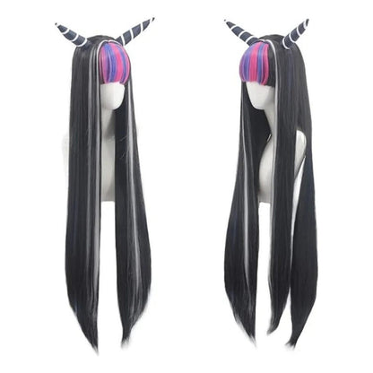 Peluca Cosplay Mioda Ibuki Danganronpa Monokuma Original