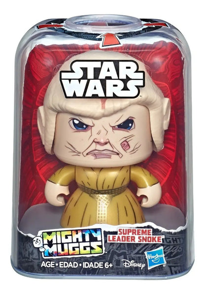 Set 4 Figuras Star Wars Mighty Muggs Cambian Su Cara Hasbro
