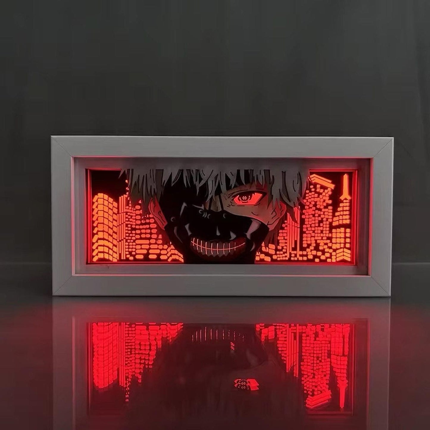 Lámpara Led Ken Kaneki Anime Tokyo Ghoul A Pilas / Usb