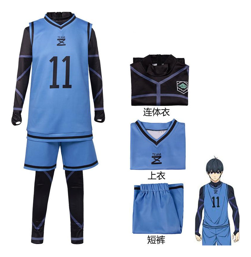 Cosplay Yoichi Isagi Anime Blue Lock