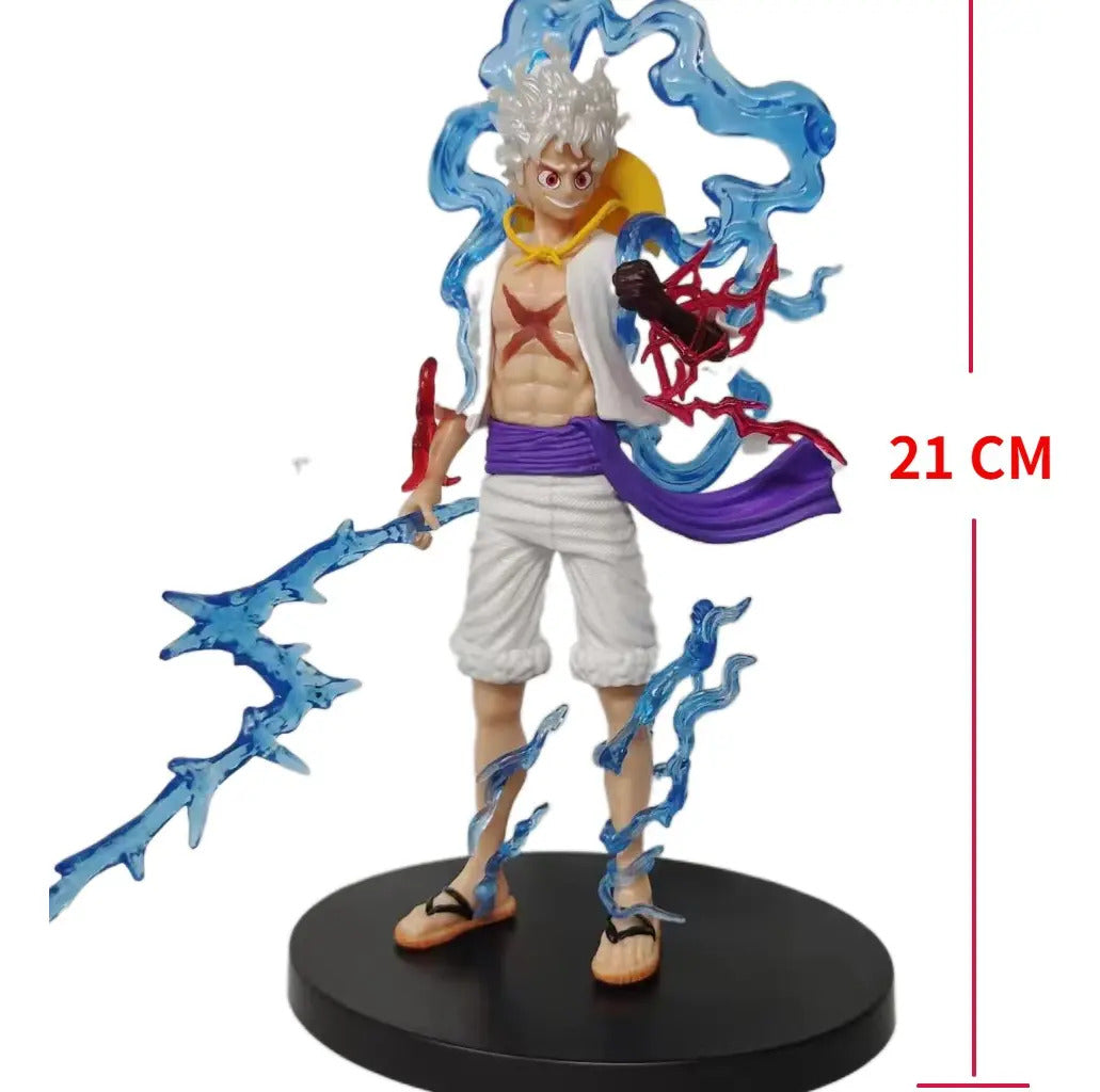 Figura Monkey D Luffy Gear 5 Anime One Piece 21 Cm Colección