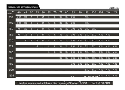 Tabla de tallas haori Nezuko cosplay kimono sin mangas Demon Slayer