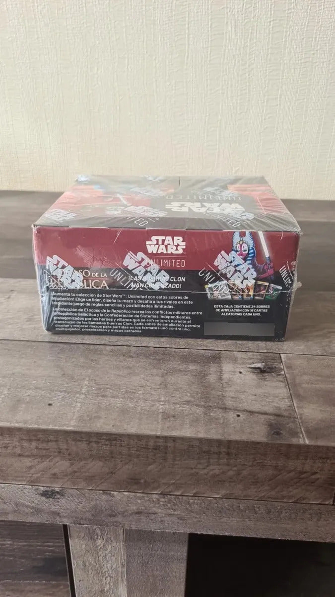 Cartas Star Wars Caja De Sobres El Ocaso De La Republica