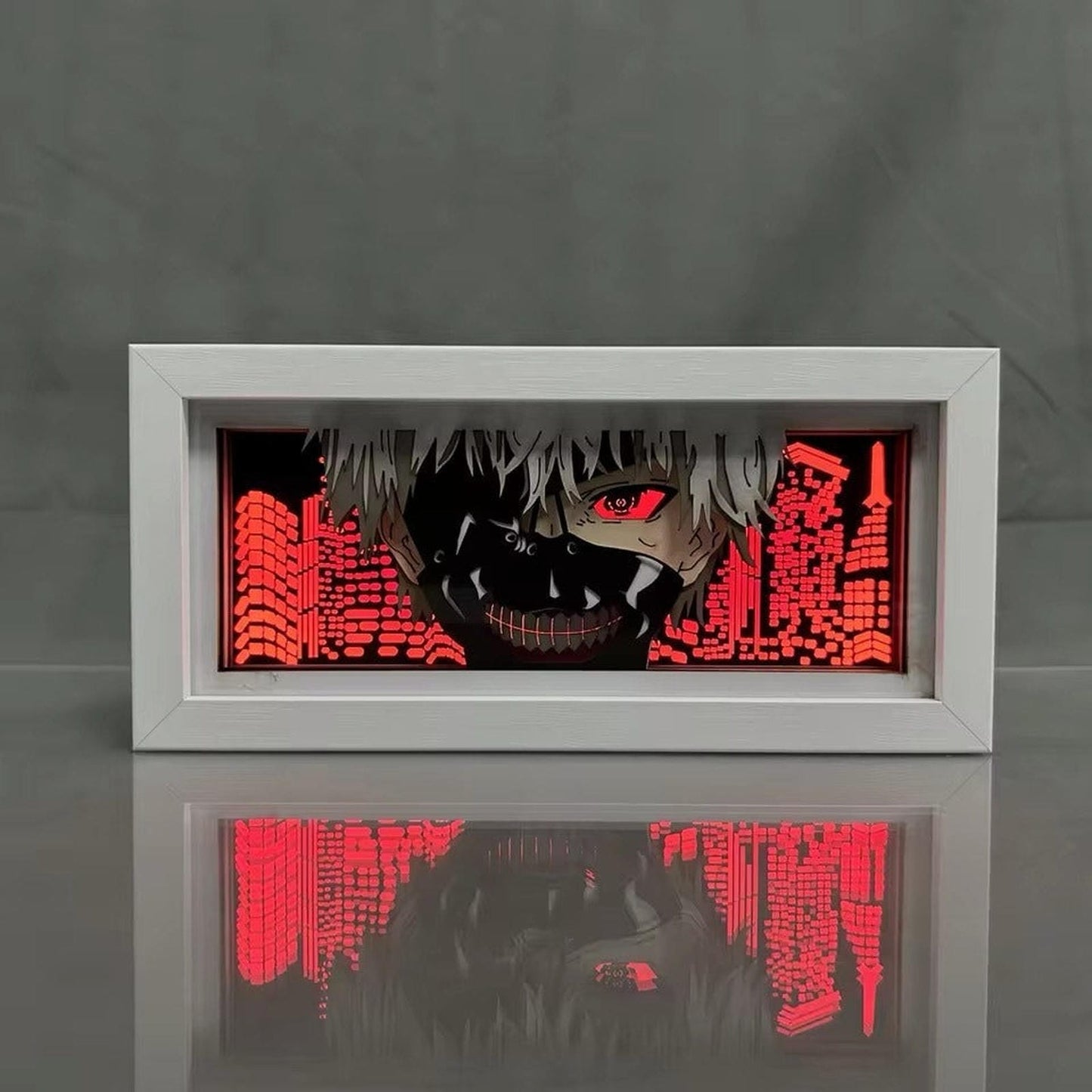 Lámpara Led Ken Kaneki Anime Tokyo Ghoul A Pilas / Usb