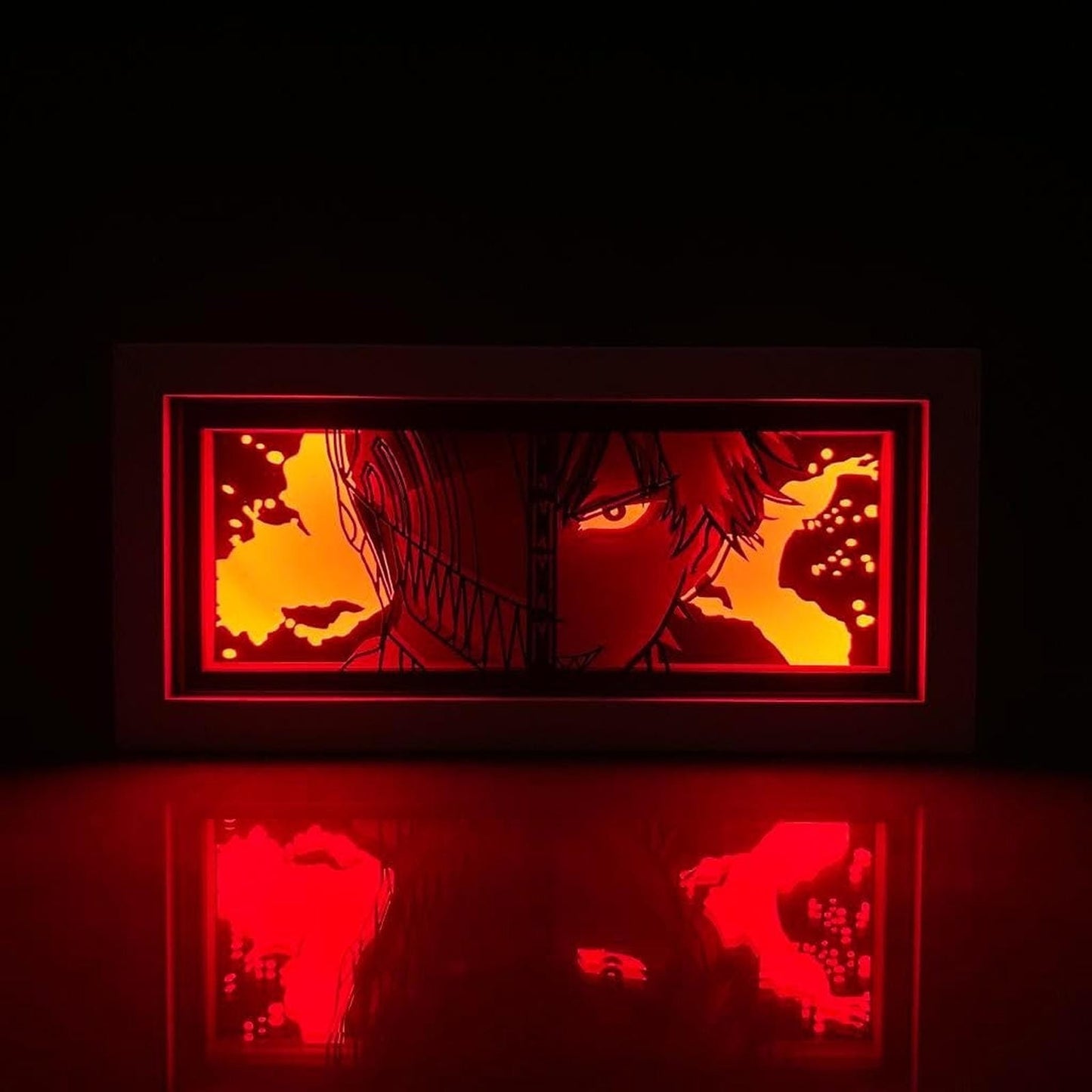 Lámpara Led Denji Anime Chainsaw Man A Pilas Y/o Usb