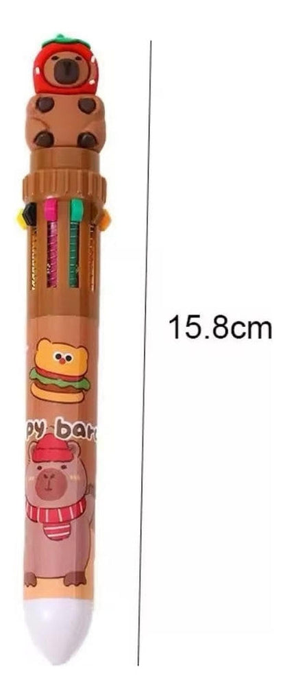 Caja Sorpresa Capybara Carpincho Kawaii Peluche Libreta Cute