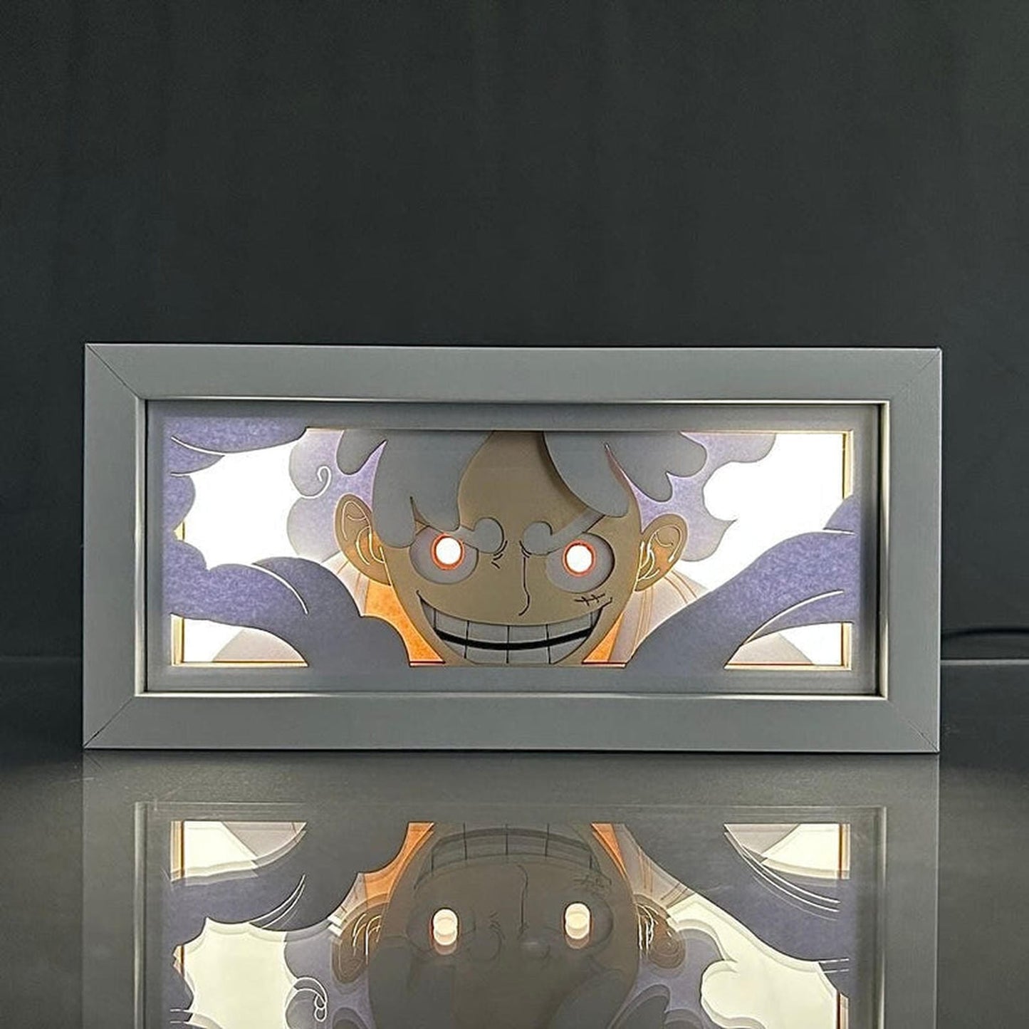 Lámpara Led Monkey D. Luffy G5 Anime One Piece A Pilas Y Usb