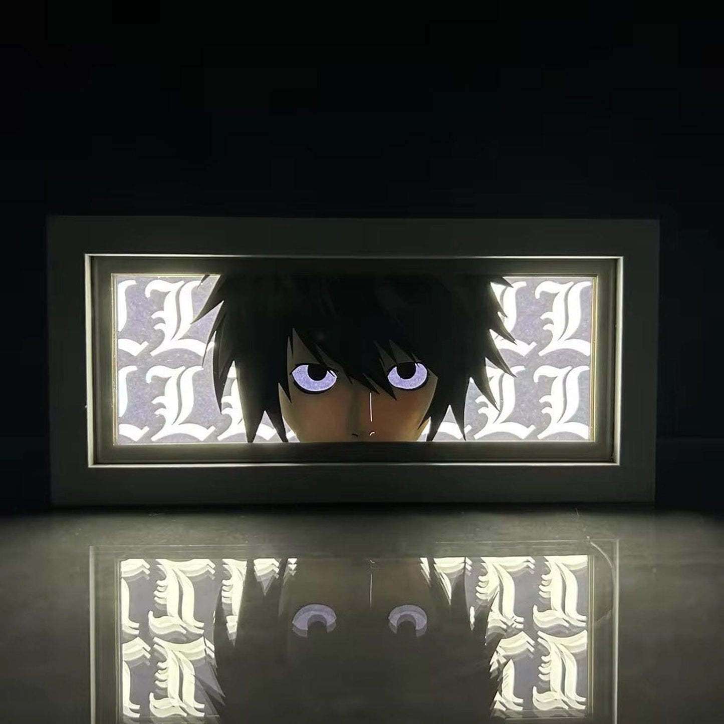 Lámpara Led L Anime Death Note A Pilas / Usb