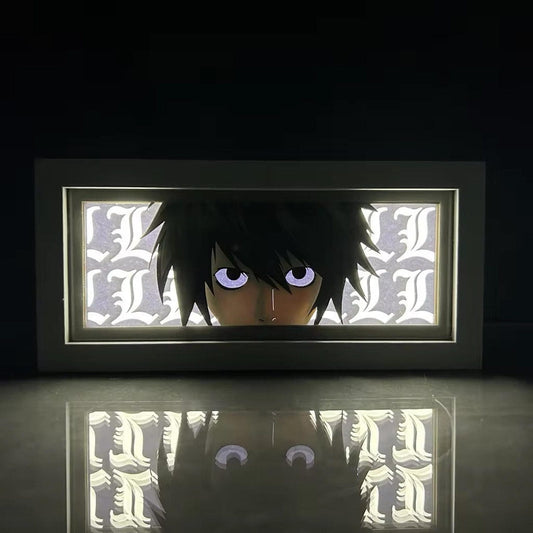 Lámpara Led L Anime Death Note A Pilas / Usb
