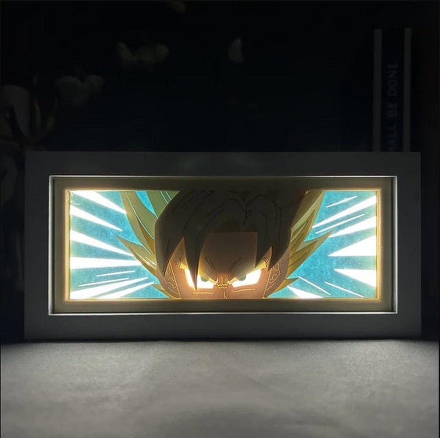 Lámpara Led Goku Ssj Anime Dragon Ball Z A Pilas O Usb Mesa