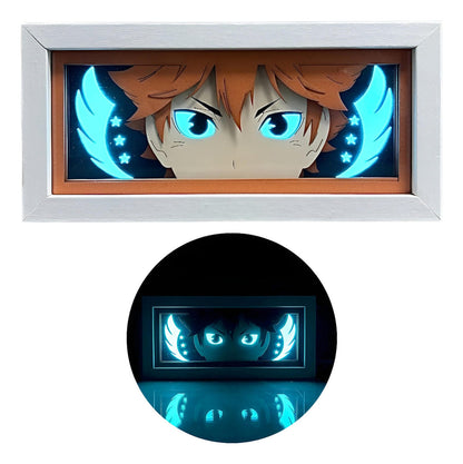 Lámpara LED Shoyo Hinata Haikyuu - Pilas y USB