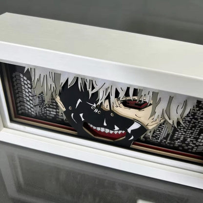 Lámpara Led Ken Kaneki Anime Tokyo Ghoul A Pilas / Usb