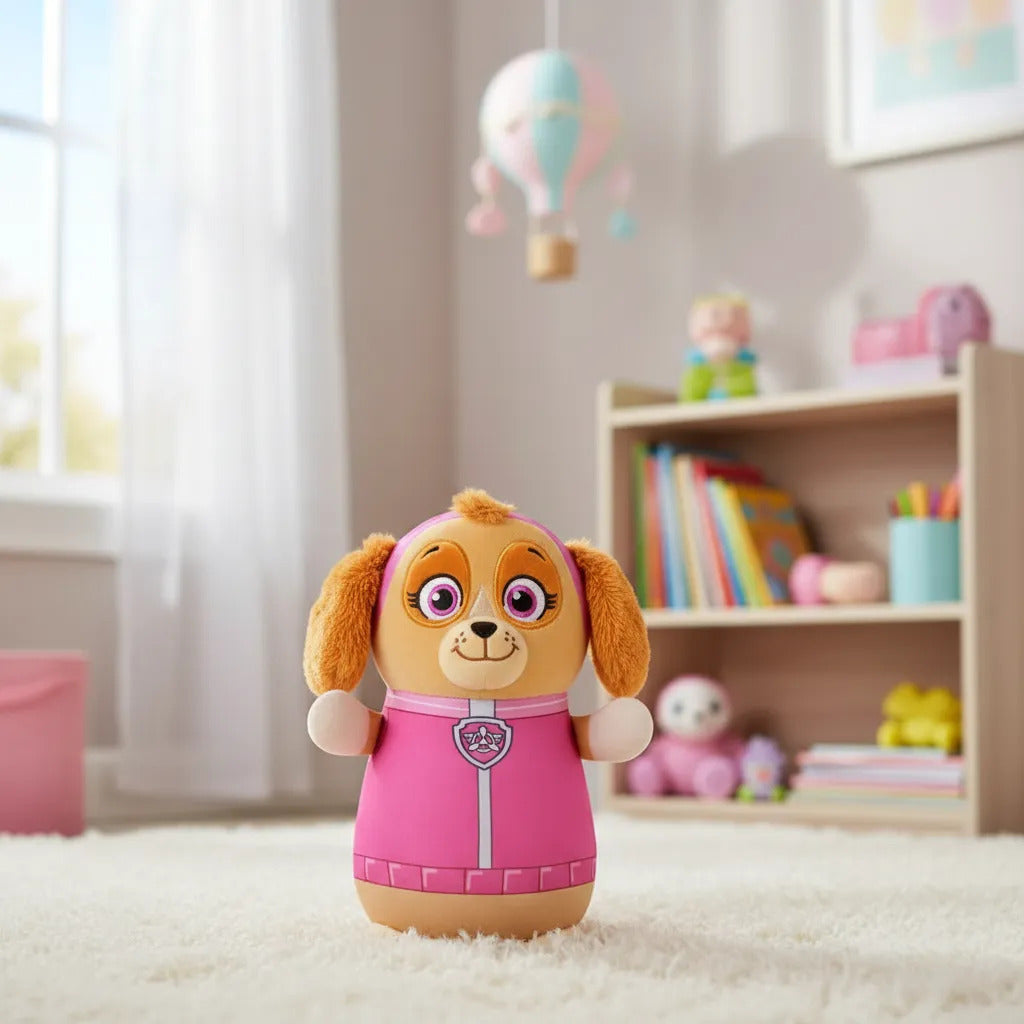 Peluche Skye Paw Patrol 27 Cm Suave Rosado Infantil