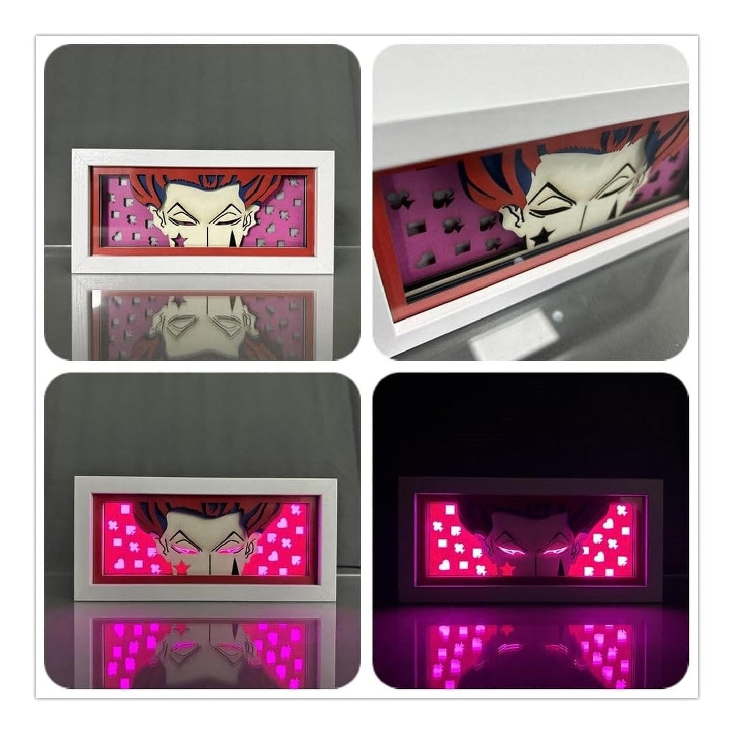 Lámpara Led Hisoka Anime Hunter X Hunter A Pilas Y Usb