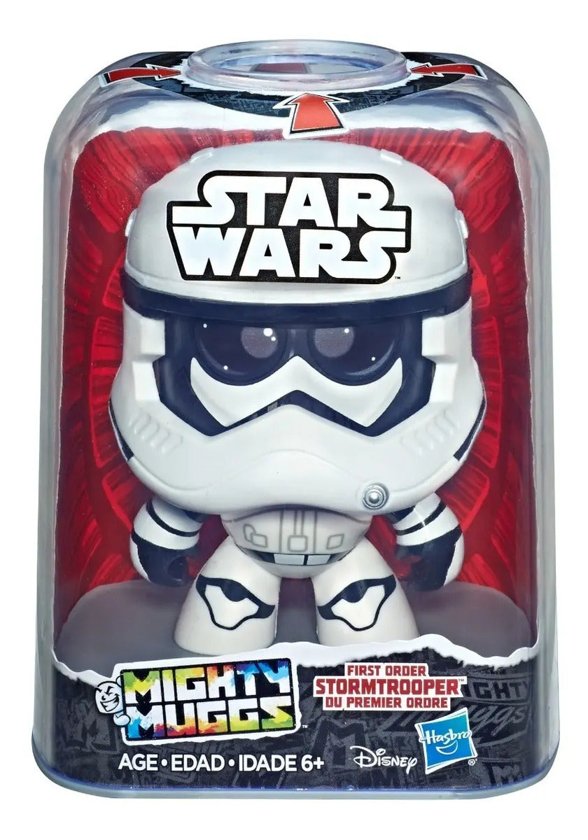 Set 4 Figuras Star Wars Mighty Muggs Cambian Su Cara Hasbro