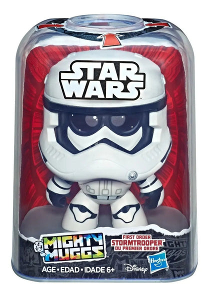 Set 4 Figuras Star Wars Mighty Muggs Cambian Su Cara Hasbro