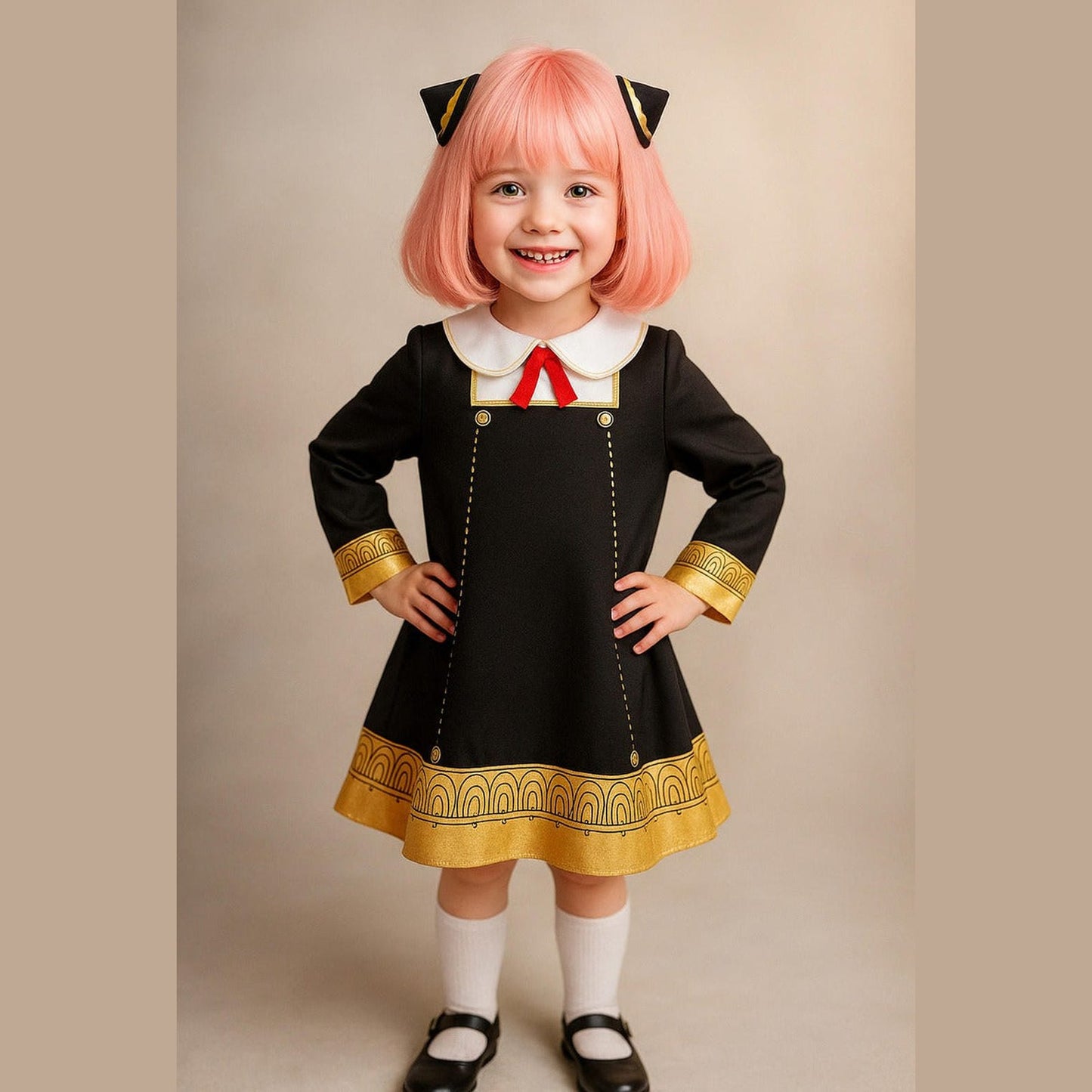 Cosplay Anya Forger Anime Spy X Family Disfraz Tallas Niña