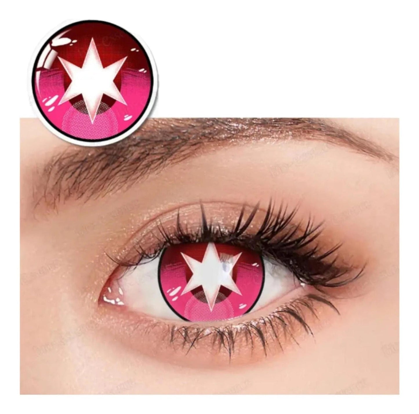 Lentes De Contacto Ruby Hoshino Oshi No Ko Star Eyes Cosplay