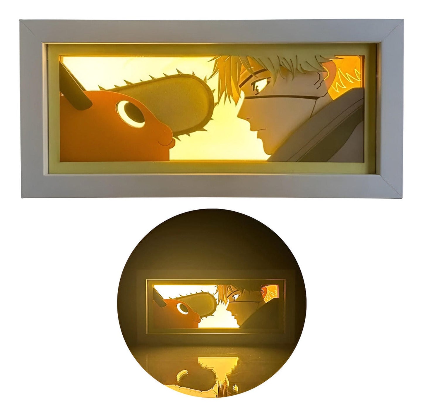 Lámpara Led Pochita Denji Anime Chainsaw Man A Pilas Y/o Usb