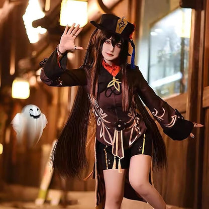 Cosplay Hu Tao Genshin Impact Traje Disfraz