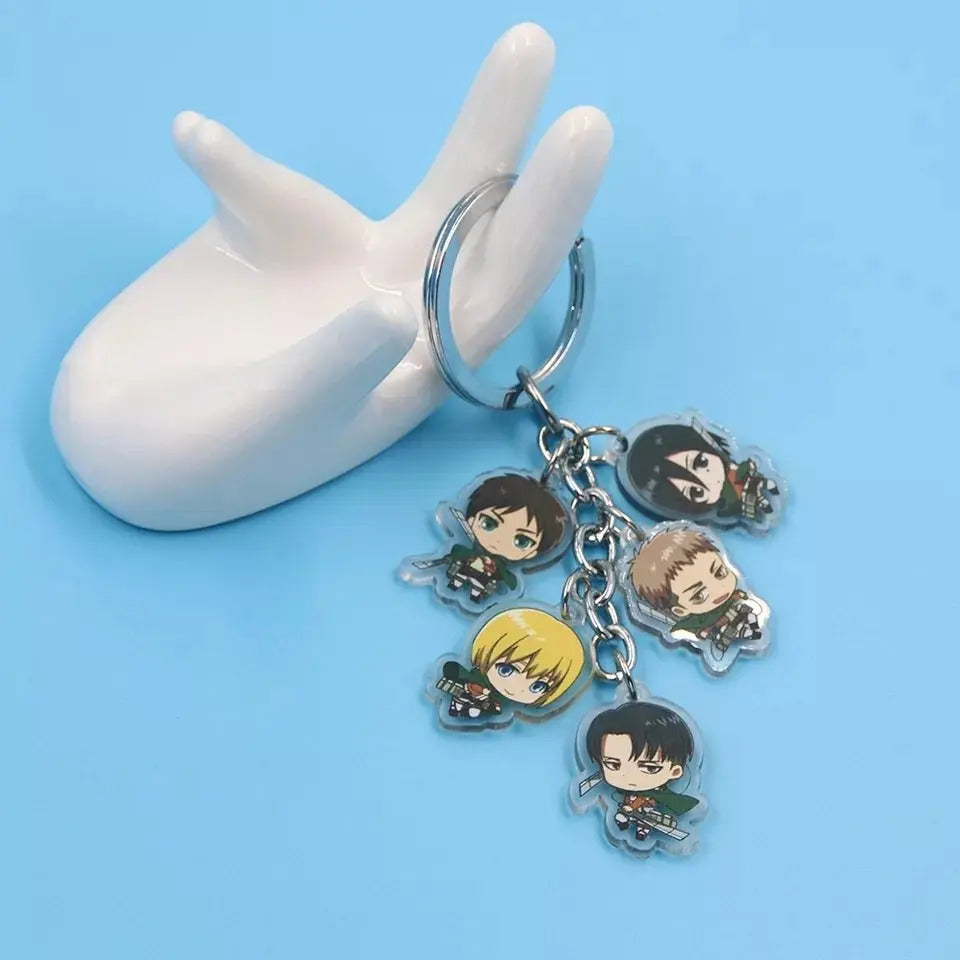 Llavero Shingeki No Kyojin Anime Ataque A Los Titanes