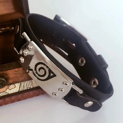 Pulsera Naruto Aldea De La Hoja Cosplay Anime Otaku