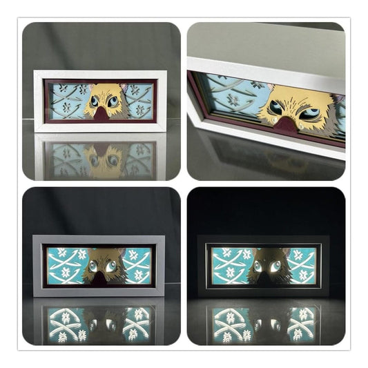 Lámpara Led Inosuke Hashibira Anime Demon Slayer A Pilas/usb
