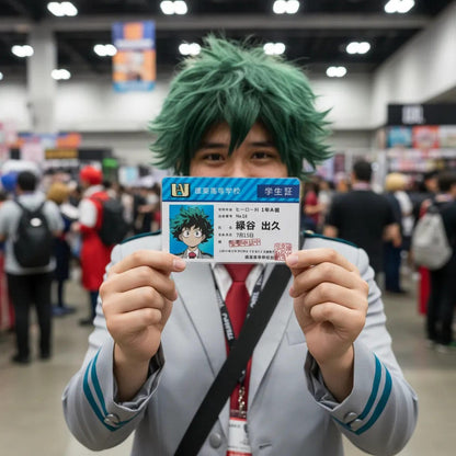 Tarjeta Estudiante UA - My Hero Academia Cosplay