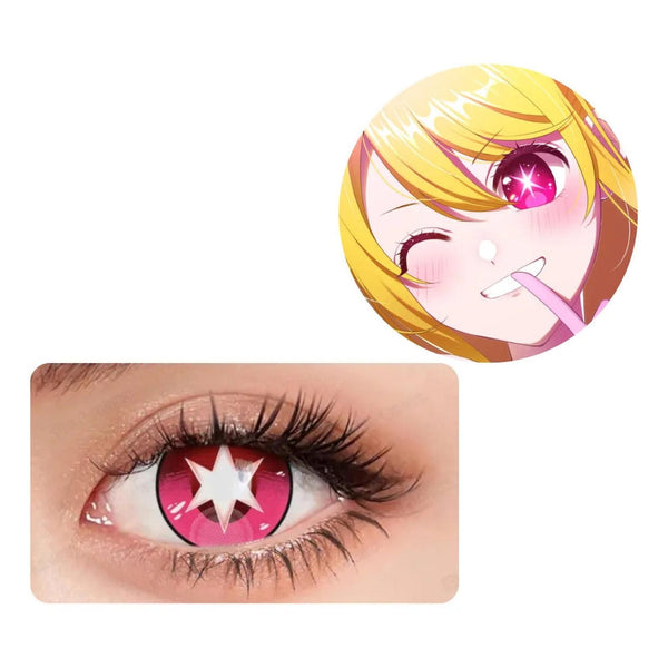Lentes De Contacto Ruby Hoshino Oshi No Ko Star Eyes Cosplay