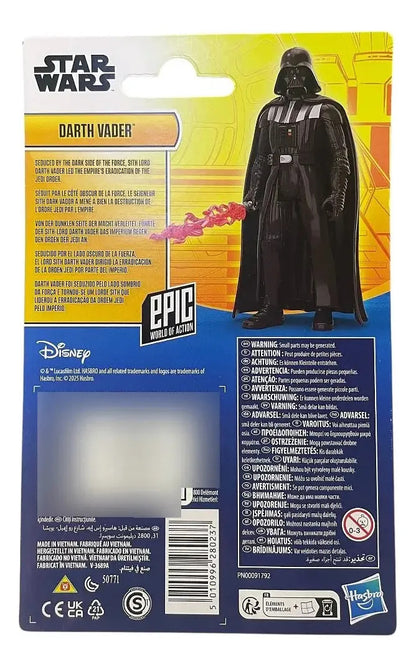 Star Wars Figura Darth Vader Hasbro Licencia Oficial