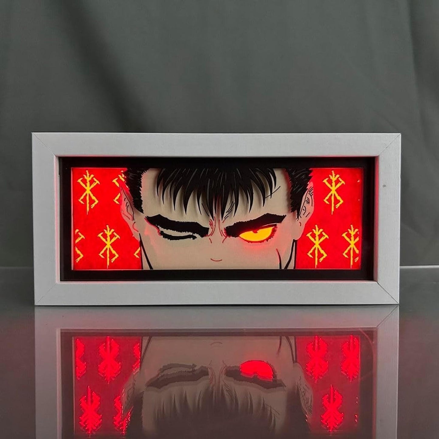Lámpara Led Guts Anime Berserk 3d Usb O Pilas
