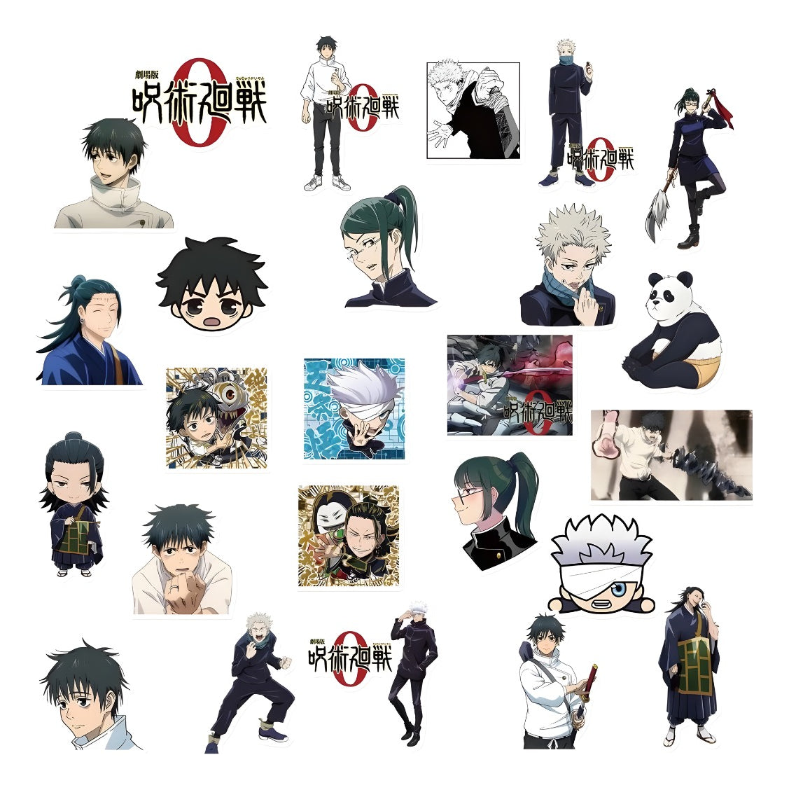 Pack 50 Stickers Jujutsu Kaisen Anime V2