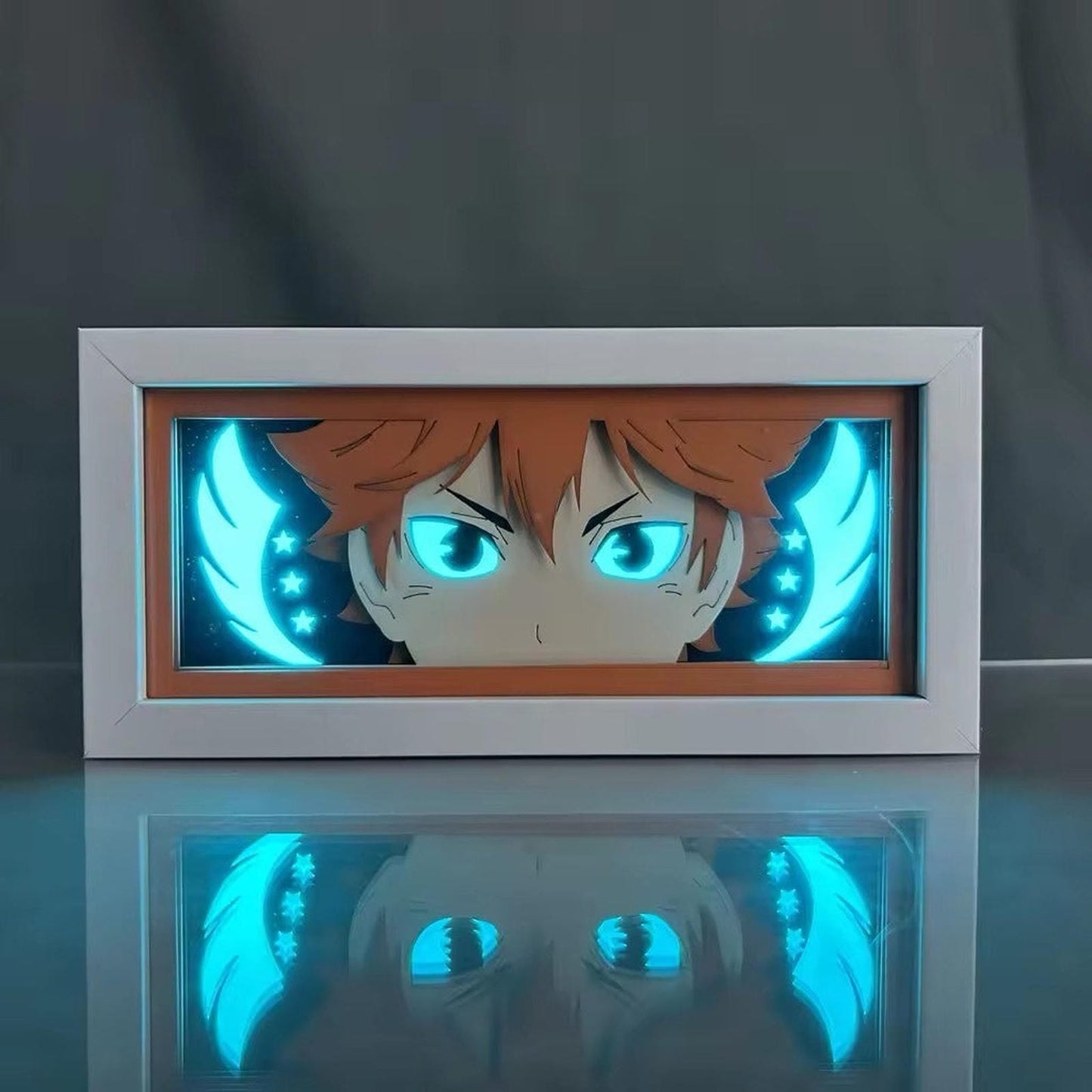 Lámpara LED Shoyo Hinata Haikyuu - Pilas y USB