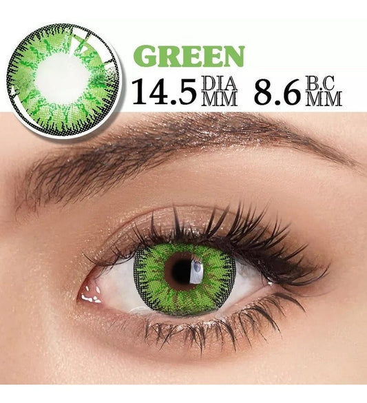 Lentes De Contacto Anya Forger Cosplay Spy X Family Verdes