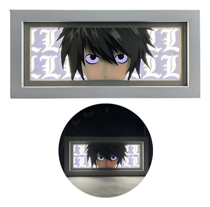 Lámpara Led L Anime Death Note A Pilas / Usb