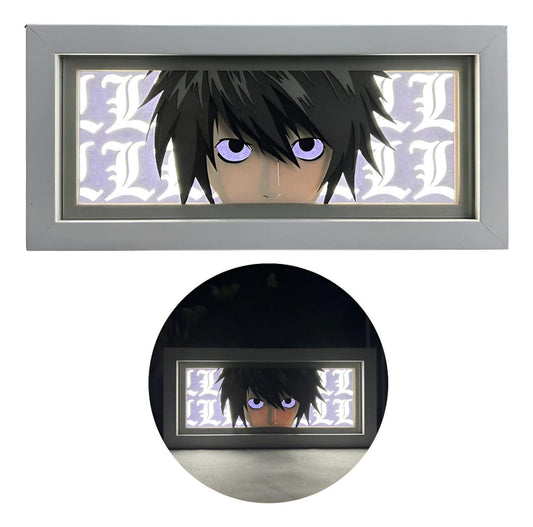Lámpara Led L Anime Death Note A Pilas / Usb