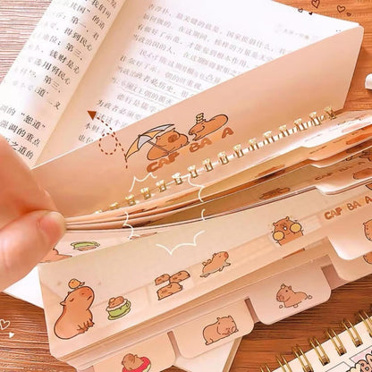 Caja Sorpresa Capybara Carpincho Kawaii Peluche Libreta Cute