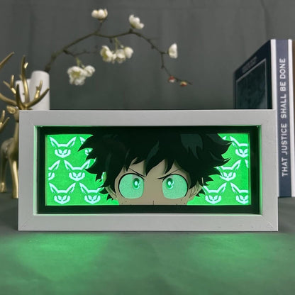 Lámpara Led Izuku Midoriya Anime My Hero Academia A Pilas