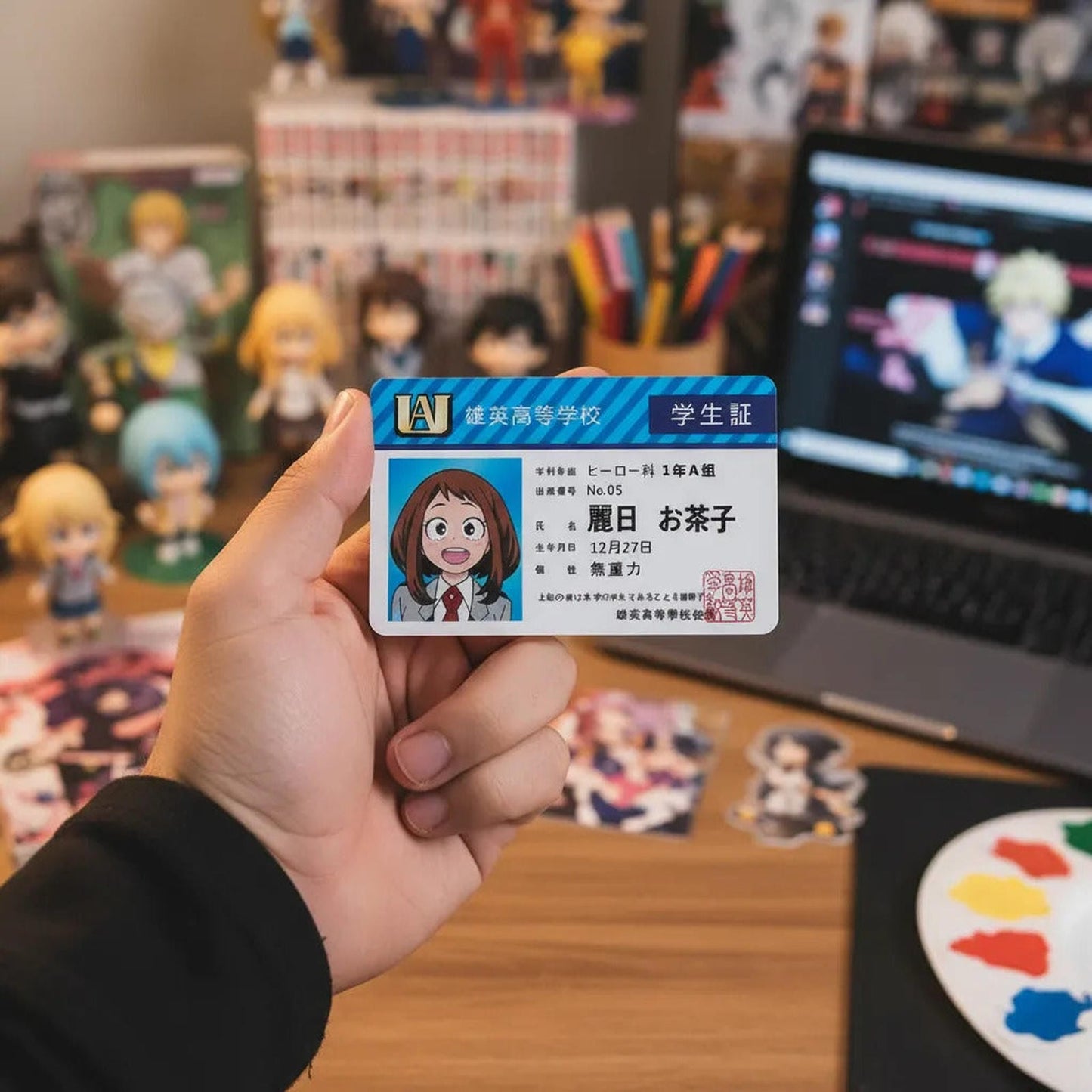 Tarjeta Estudiante UA - My Hero Academia Cosplay