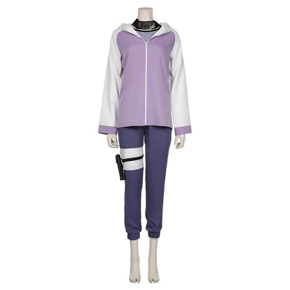 Cosplay Hinata Hyuga Anime Naruto Traje