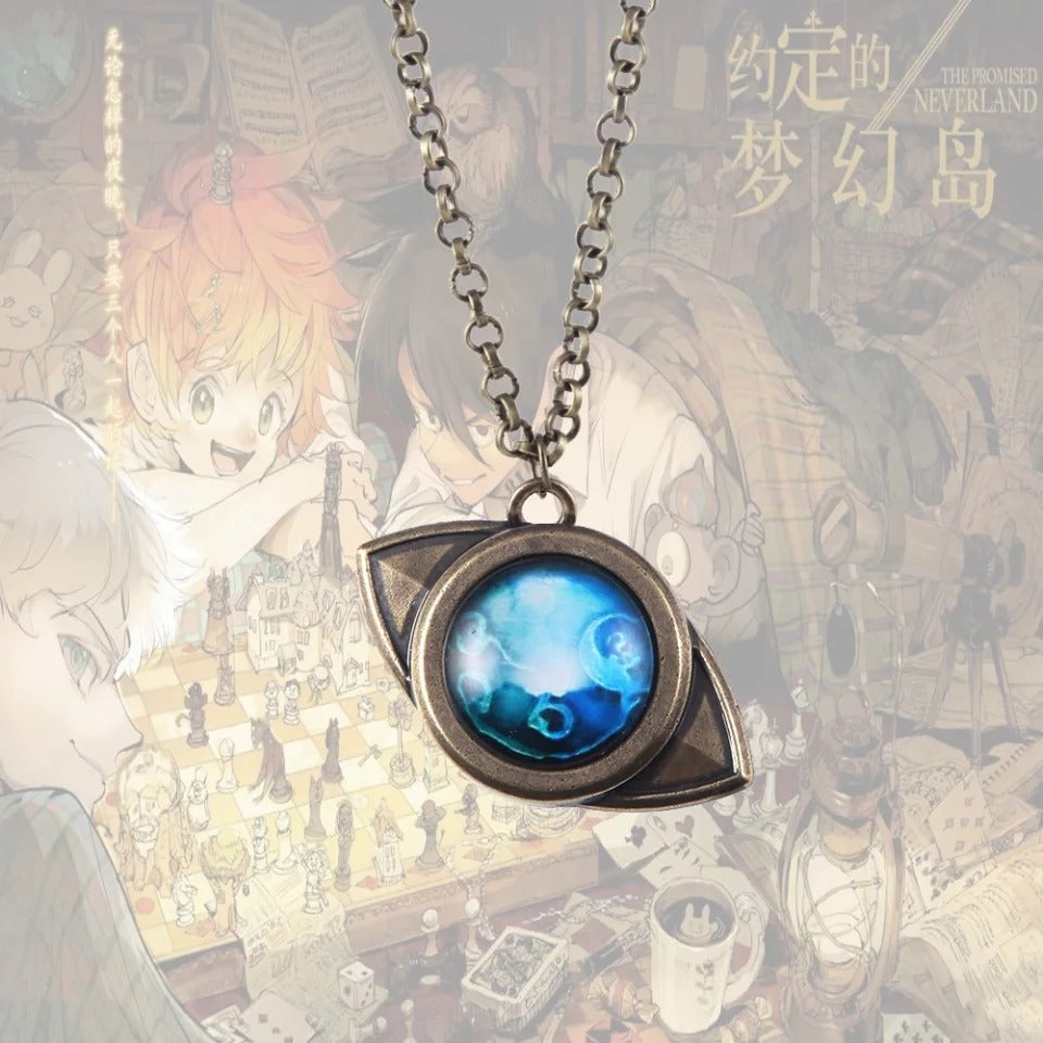 Collar Amuleto The Promised Neverland Emma Cosplay Anime