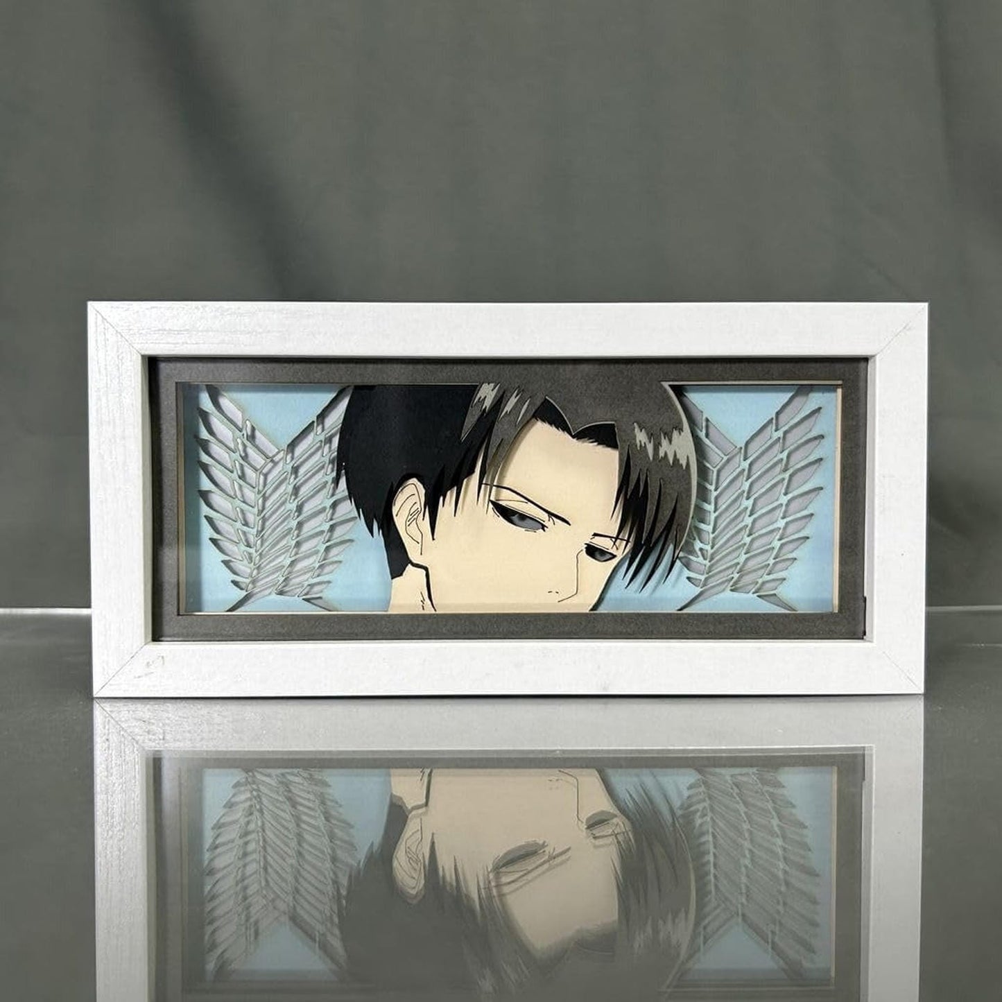 Lámpara Led Levi Ackerman Anime Shingeki No Kyojin Pilas/usb