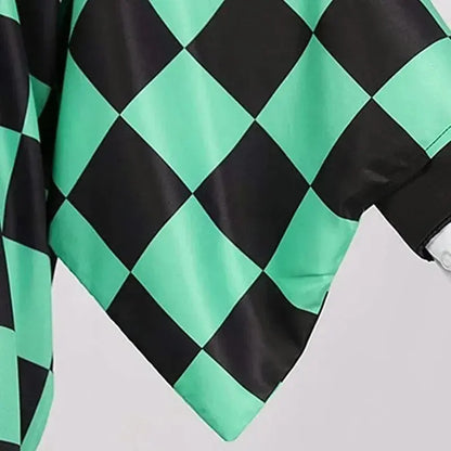 Disfraz Tanjiro Kamado Anime Demon Slayer Cosplay Kimetsu No Yaiba Adulto
