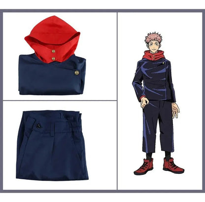 Cosplay Itadori Yuji Anime Jujutsu Kaisen