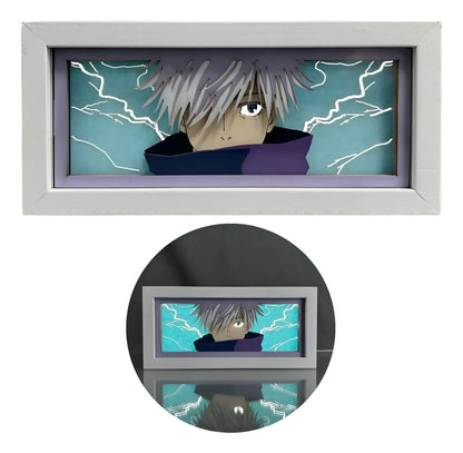 Lámpara Led Satoru Gojo Anime Jujutsu Kaisen A Pilas Y/o Usb