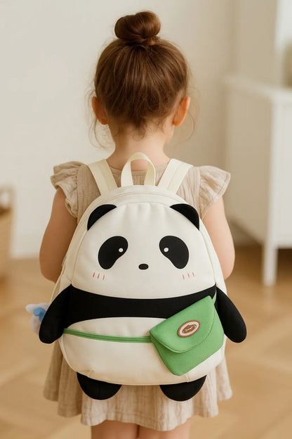 Mochila Escolar Panda Kawaii Niños Y Niñas Viaje